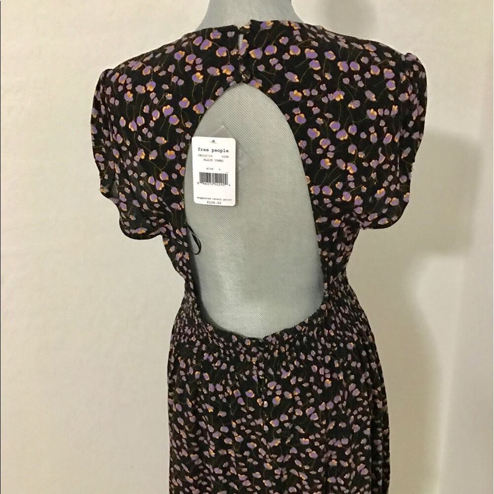 Free People Pretty Baby Backless Mini Dress - Picture 4 of 8